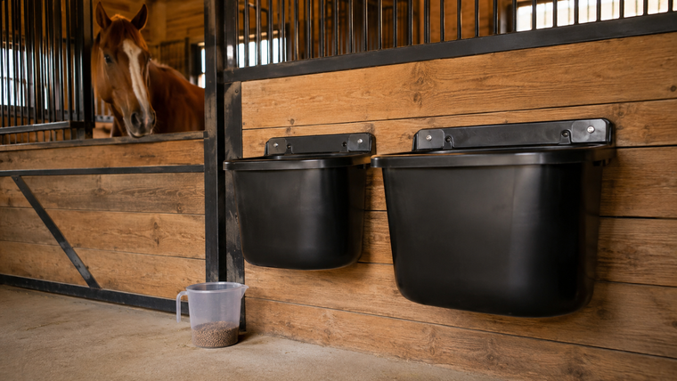 18-Quart vs 20-Quart Horse Bucket Capacity in Gallons