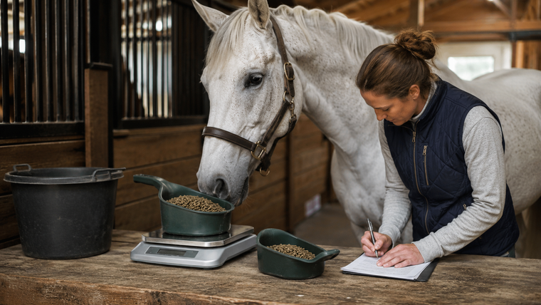 How to Calibrate a Horse Feed Scoop by Weight—not Just Volume