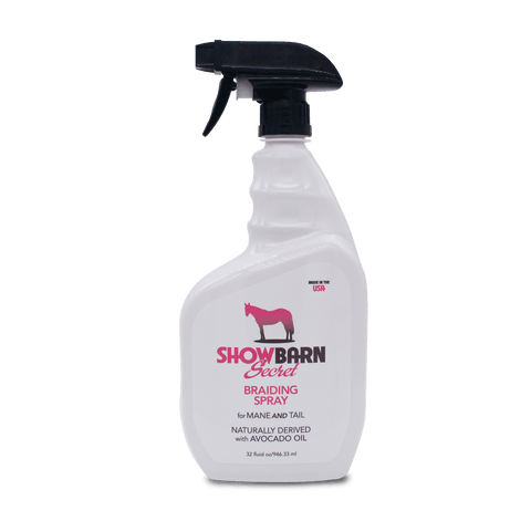 ShowBarn Secret Braiding Spray 32oz - K&D Equestrian LLC
