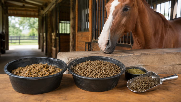 Best Horse Feeder for Mash, Pellets, or Supplements: Match the Container to the Ration