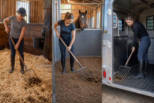 Best Stall Fork for Shavings, Pellets, and Tight-Space Cleanup