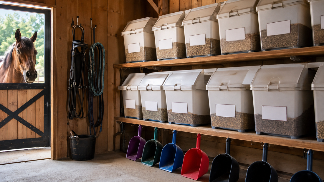 Horse Feed Scoop Cross-Contamination: A Better Feed-Room System