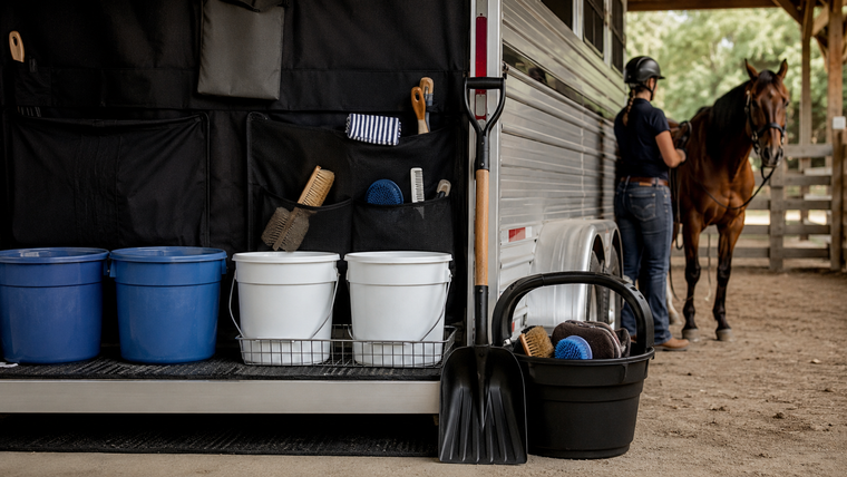 Horse Trailer Biosecurity: Buckets, Tools, and Gear That Should Not Wander