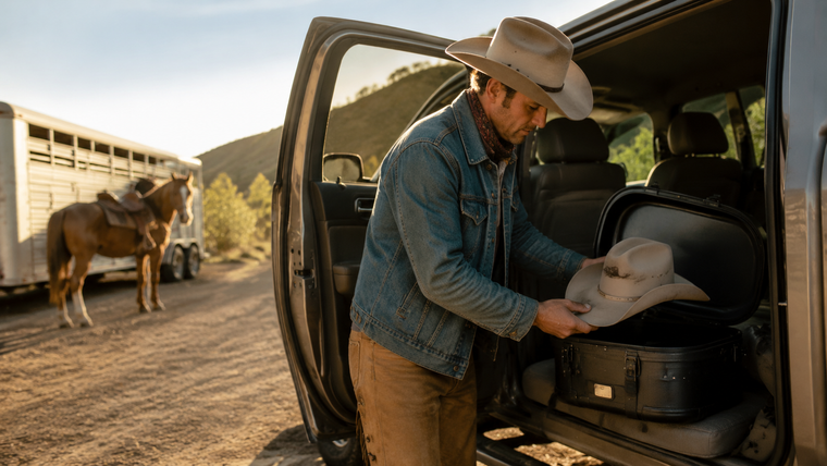 How to Pack a Cowboy Hat for a Road Trip Without Crushing the Brim