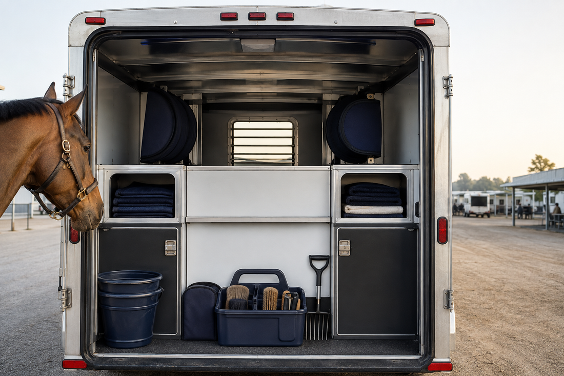 Overnight Horse Show Trailer Setup: Build a System You Can Reset in 20 Minutes