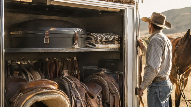 How to Protect a Cowboy Hat Inside a Horse Trailer