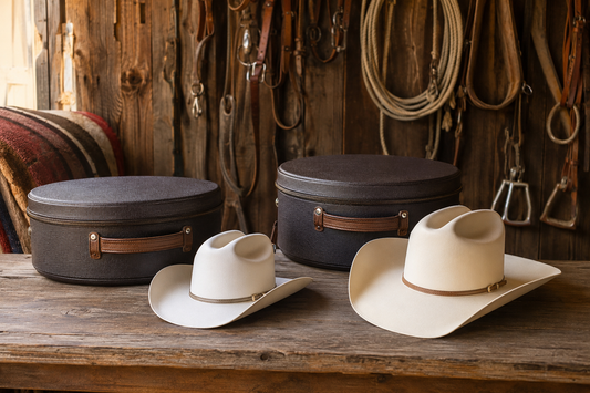 Western Hat Box Sizing: 4-Inch vs 5-Inch Brim Storage
