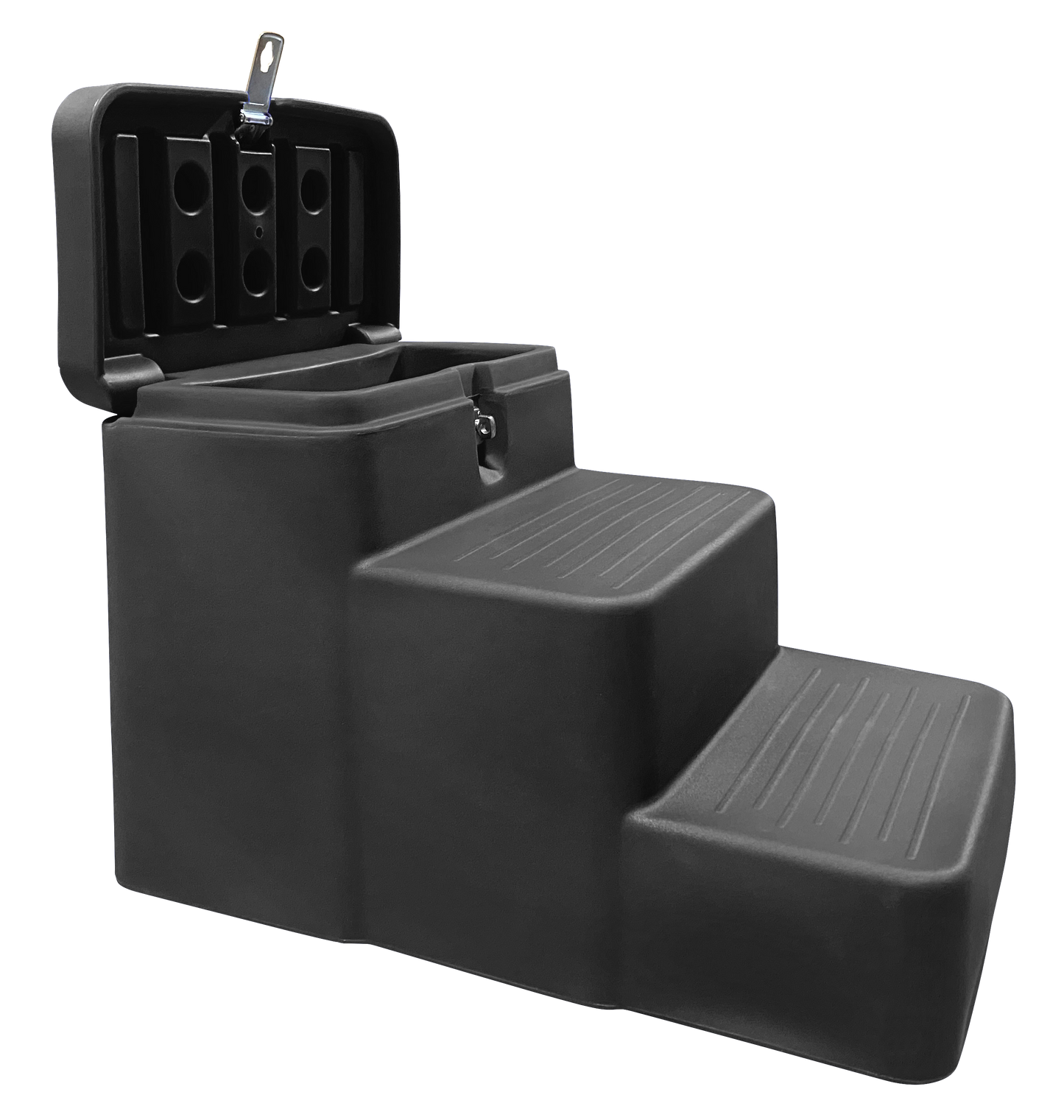 Horsemen’s Pride 3-Step Mounting Block with Storage | Lockable Barn Step