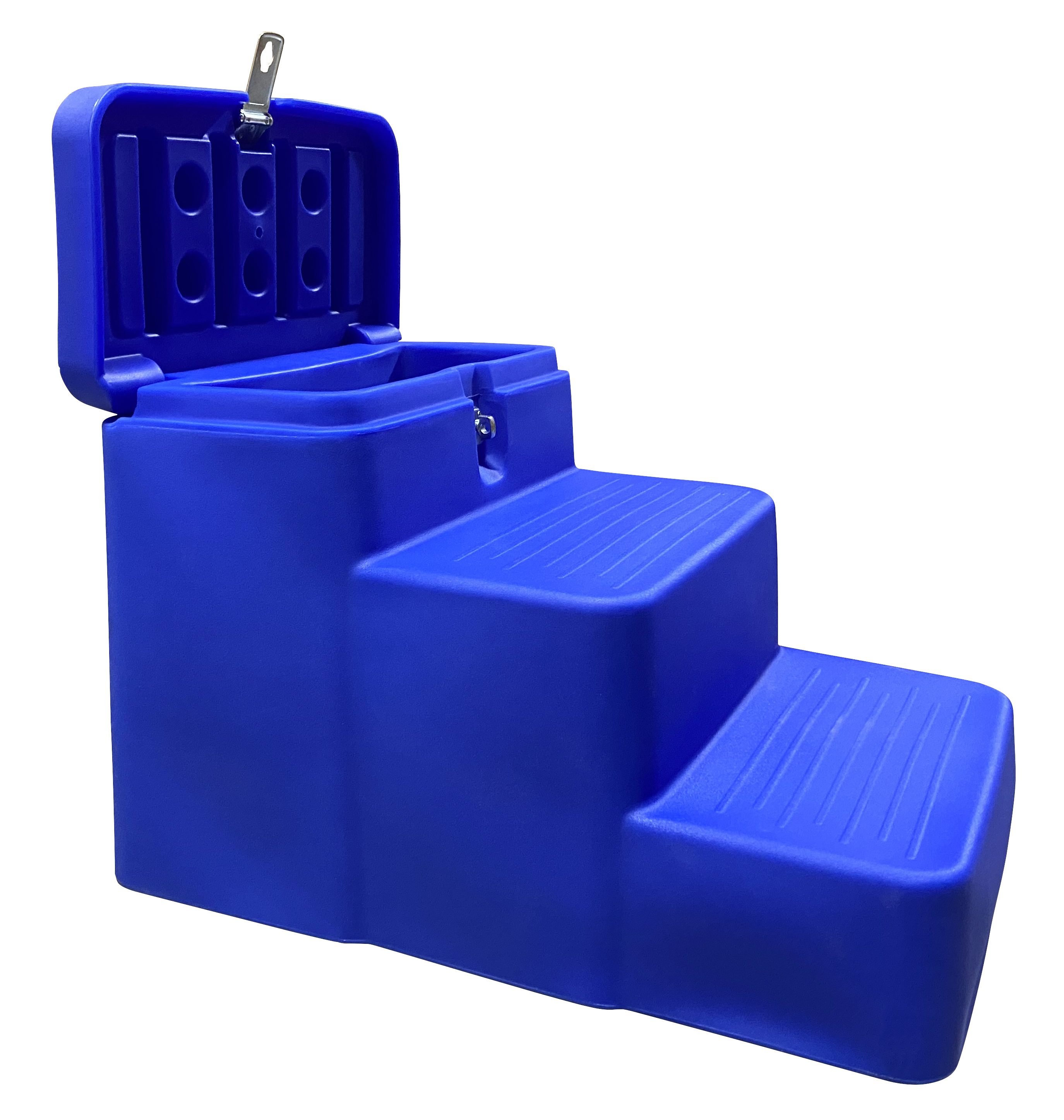 Horsemen’s Pride 3-Step Mounting Block with Storage | Lockable Barn Step