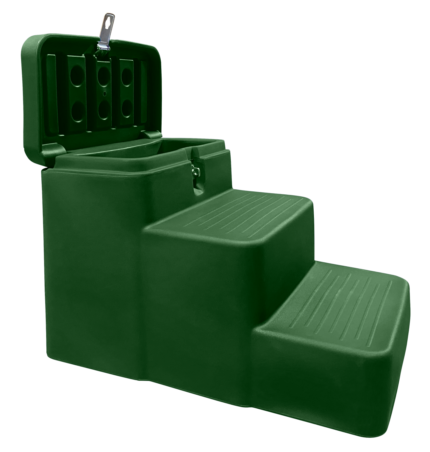 Horsemen’s Pride 3-Step Mounting Block with Storage | Lockable Barn Step