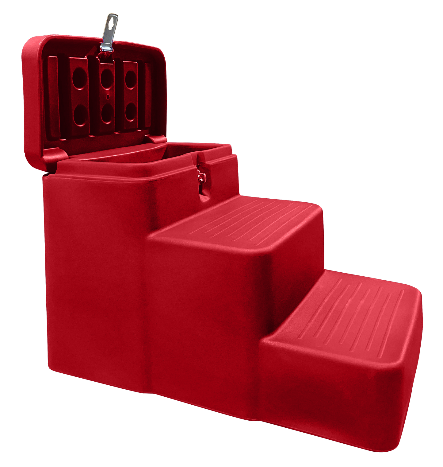 Horsemen’s Pride 3-Step Mounting Block with Storage | Lockable Barn Step