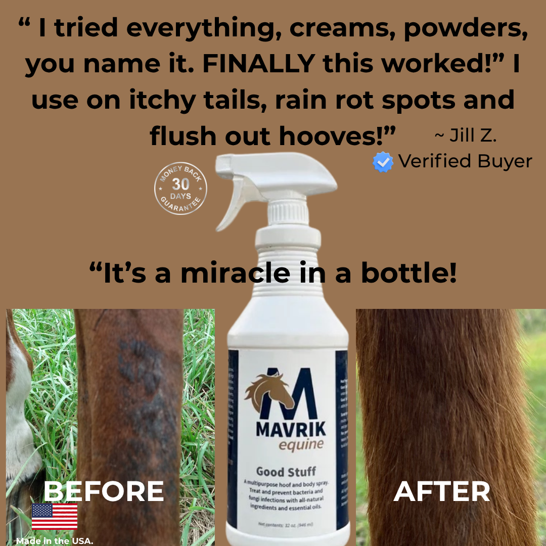 Good Stuff™ Natural Horse Spray | Skin, Coat & Hoof Care