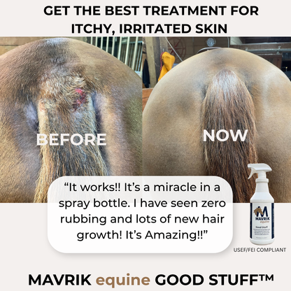 Good Stuff™ Natural Horse Spray | Skin, Coat & Hoof Care
