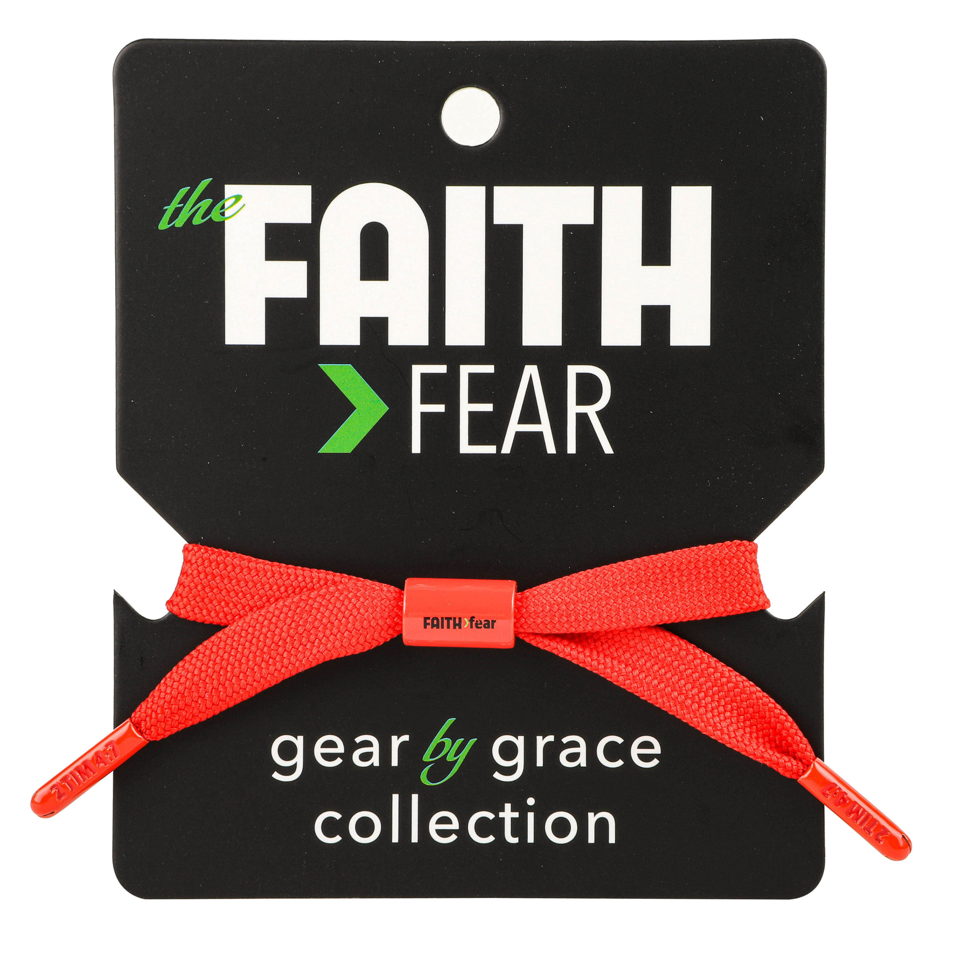 fear and gear FAITH > FEAR LaceBand™ Bracelet