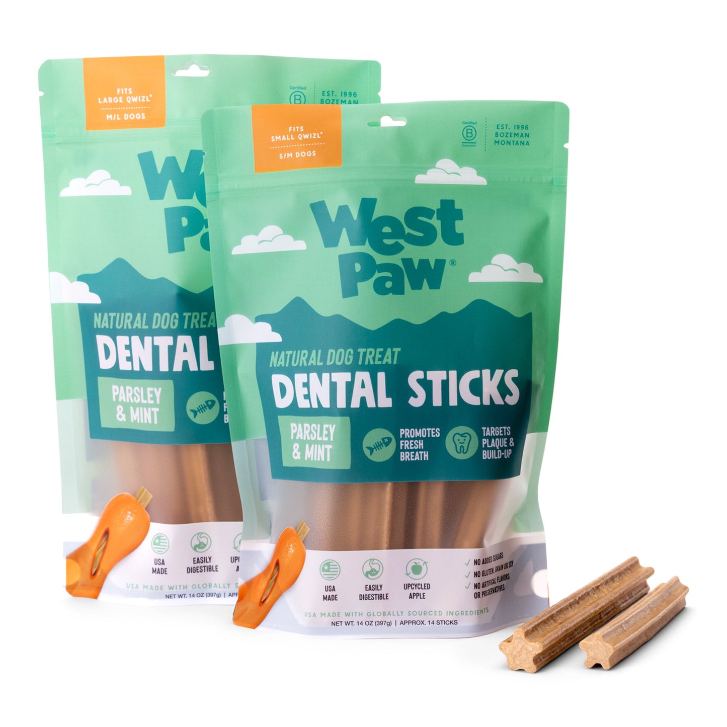 Natural Dental Sticks Large