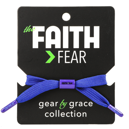 FAITH > FEAR LaceBand™ Bracelet | Christian Rider Gift