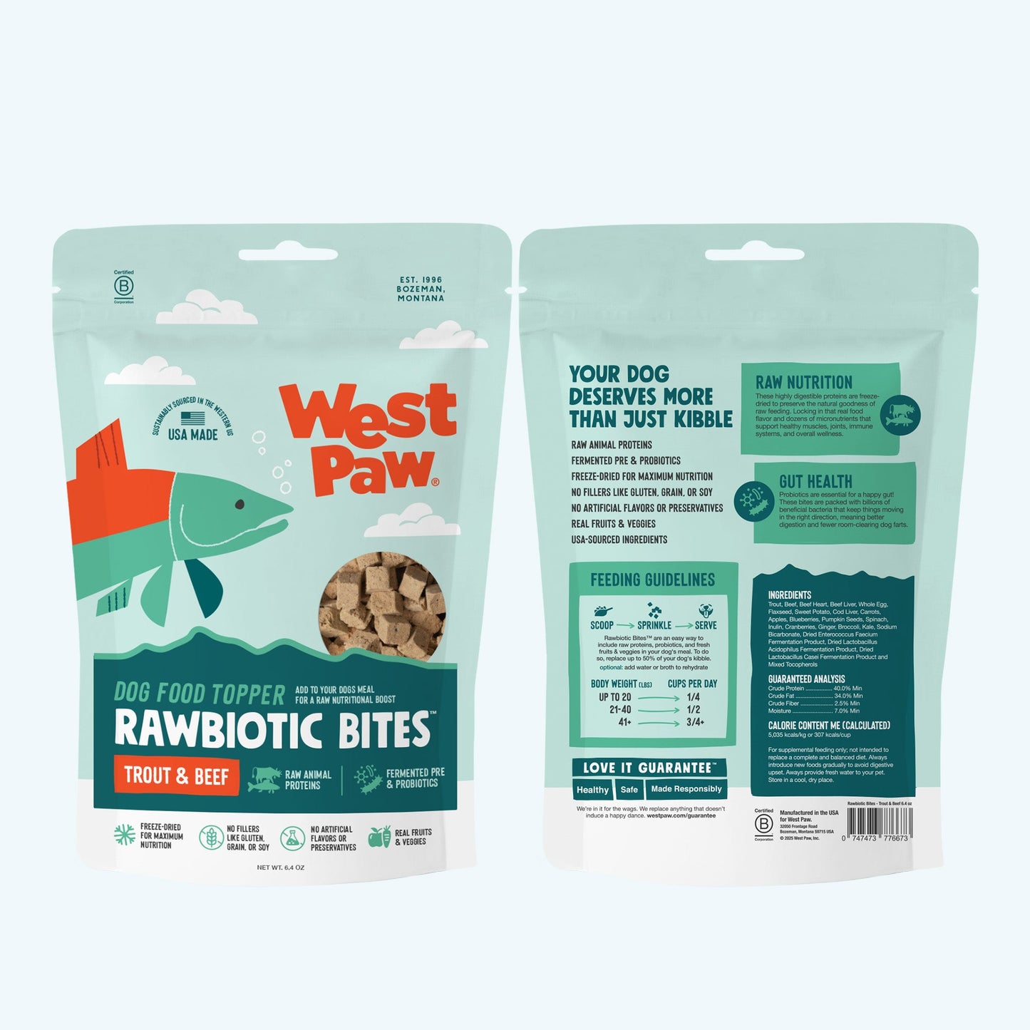Trout & Beef Dog Food Topper