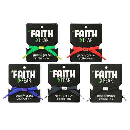 FAITH > FEAR LaceBand™ Bracelet | Christian Rider Gift