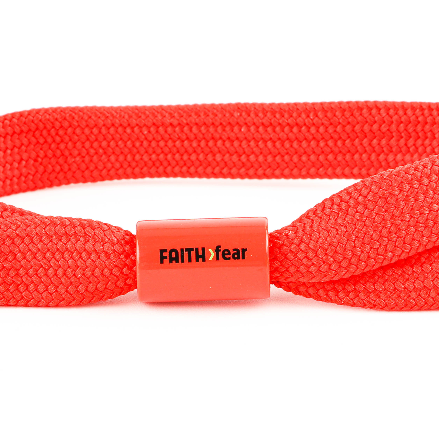 FAITH > FEAR LaceBand™ Bracelet | Christian Rider Gift