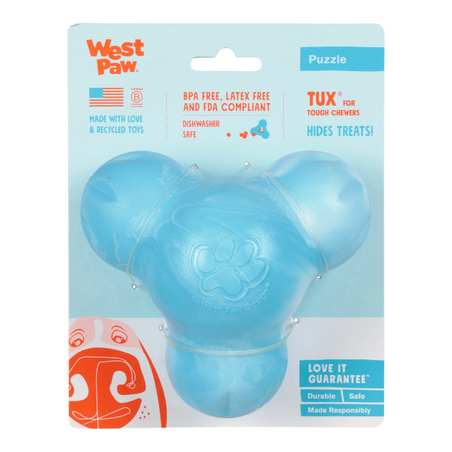 Tux Aqua Swirl