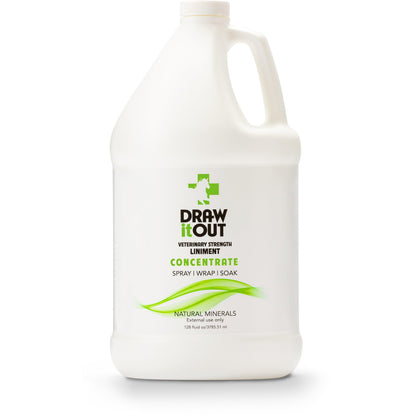 Linimento concentrado para caballos Draw It Out® de 128 oz — The Barn Essential