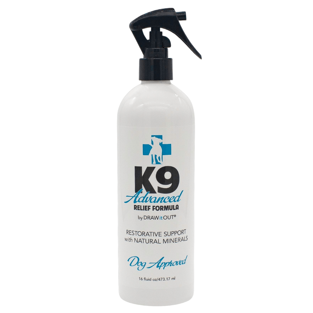 K9 Advanced Relief Spray 8oz in Trail and Fetch Care Bundle