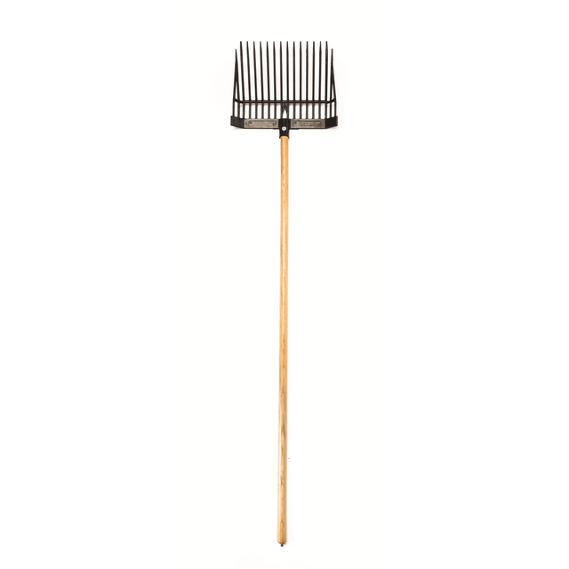 KD-115 Stall Fork | Heavy-Duty Barn & Trailer Cleanup Fork