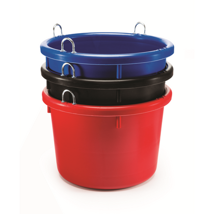 KD-121 Platinum 28-Quart Wall-Mount Horse Feed Tub