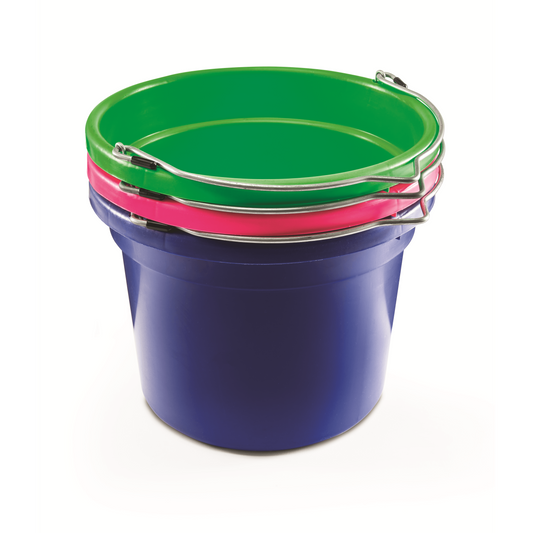 KD-159 8 Qt. Round Bucket - K&D Equestrian LLC