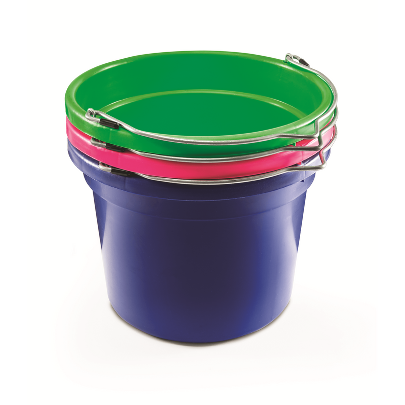 KD-159 8 quart round horse bucket